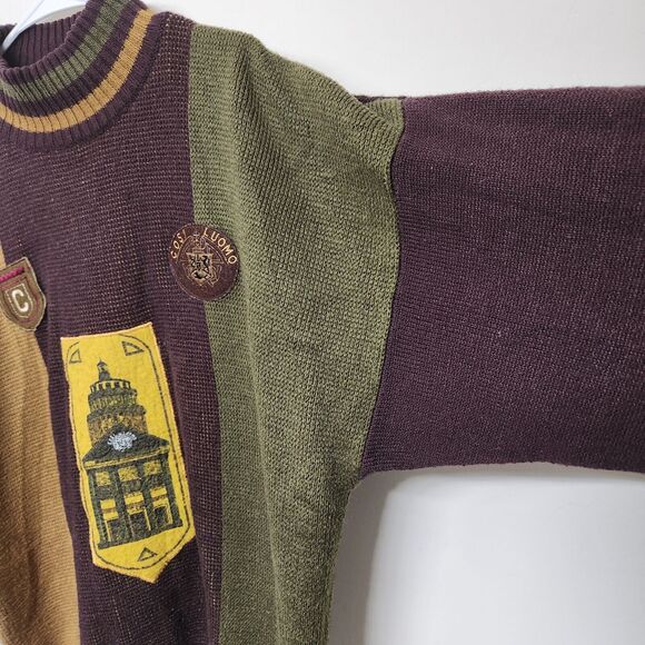 Cosi Collection Cosi Luomo 100% Acrylic Sweater Men's Large Vintage 90's 1484 - Picture 9 of 11